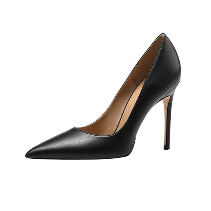Leatherwork In French - 2025 New French Pointed High Heels