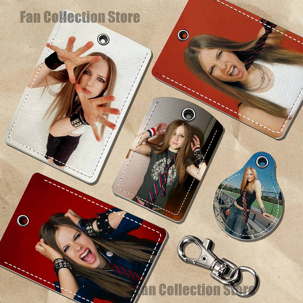 Leatherwork Keychain - Singer A-Avril Holder Keychain For Air