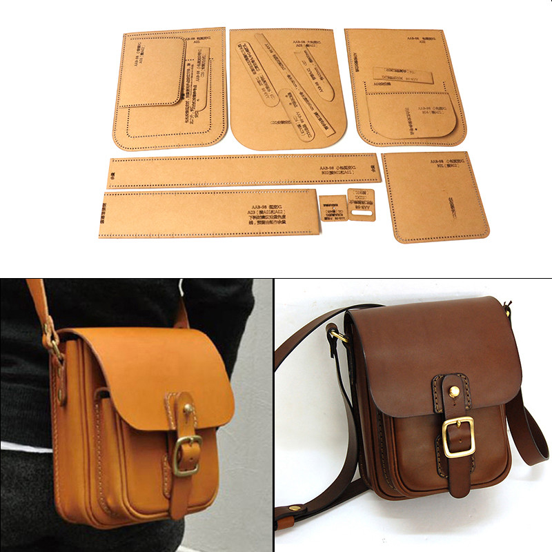 DIY Leather Craft Shoulder Bag - Leatherwork Patterns review and price