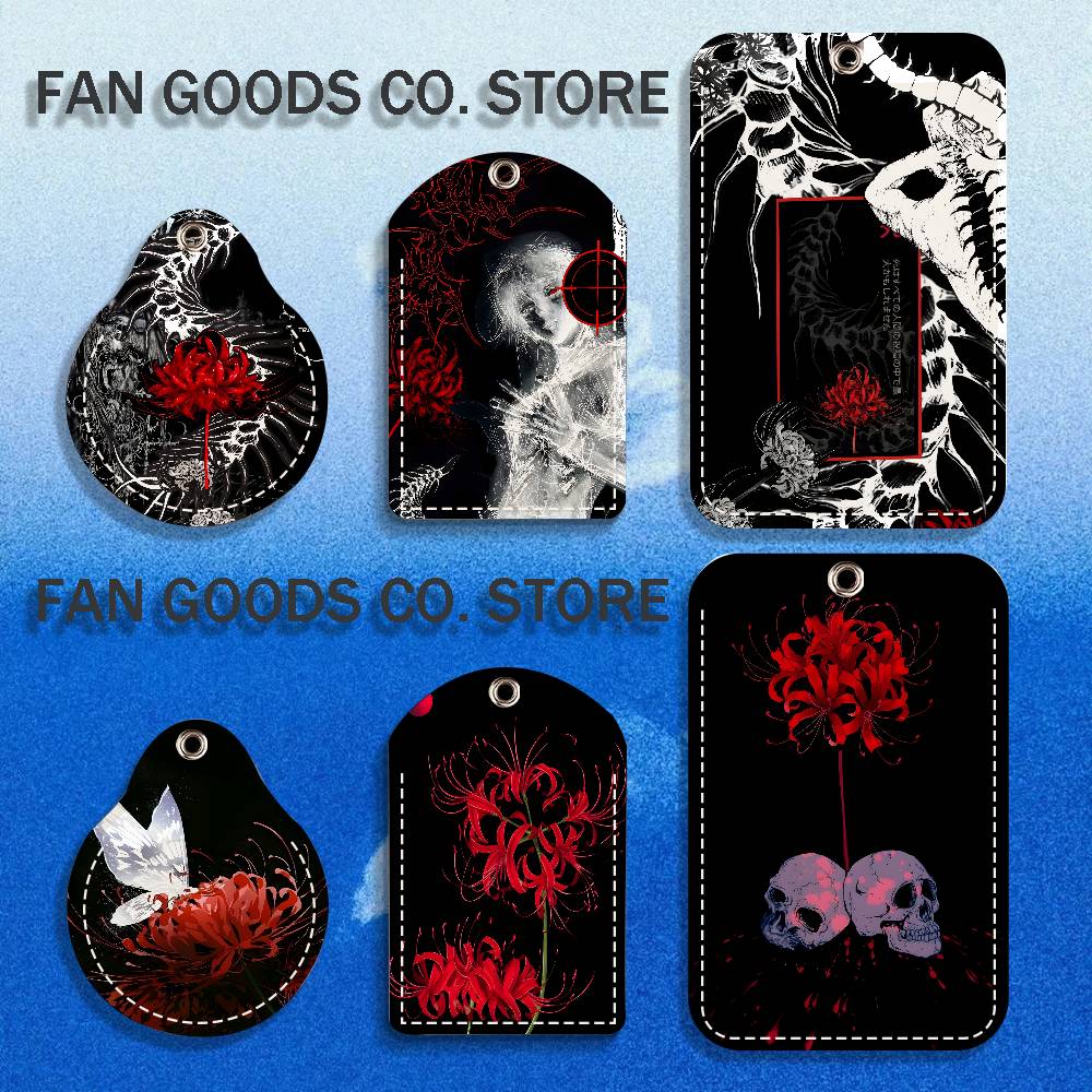 Japan T-Tokyo Red Spider Lily  - Leatherwork Keychain review and price