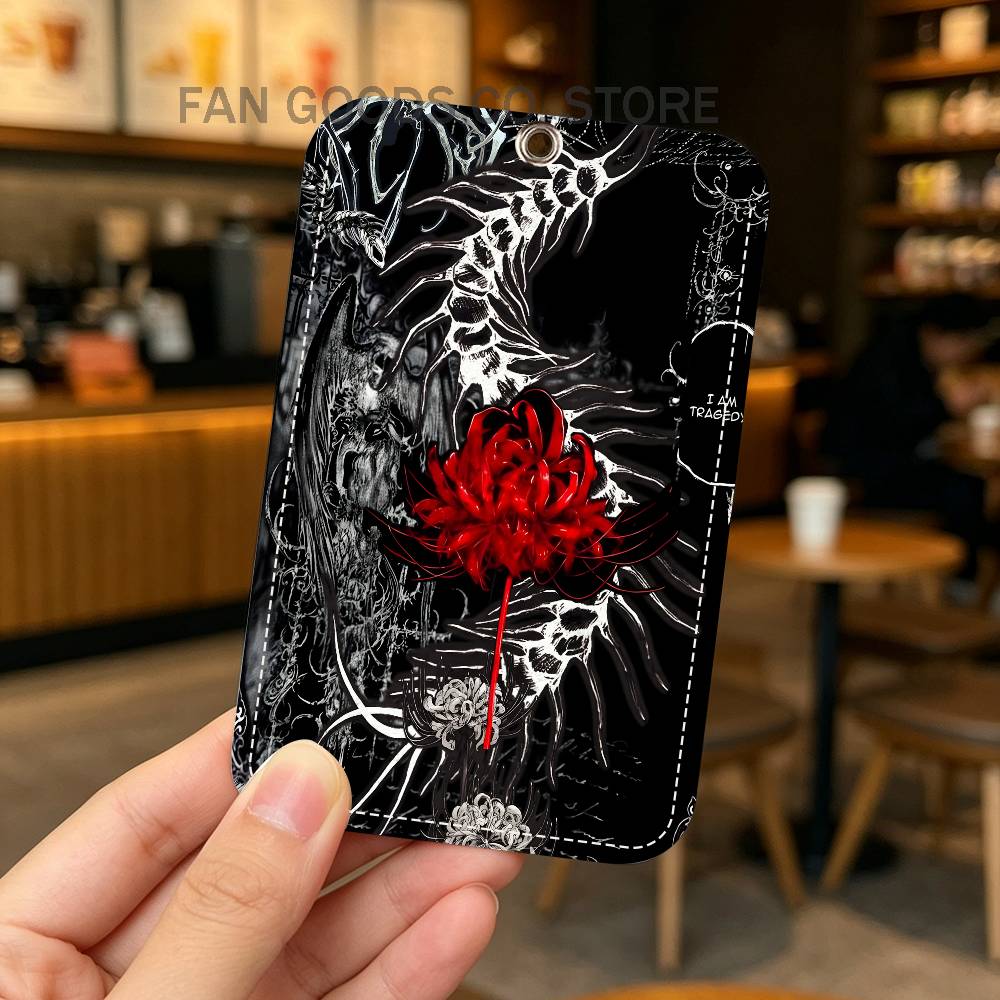 Japan T-Tokyo Red Spider Lily  - Leatherwork Keychain review and price