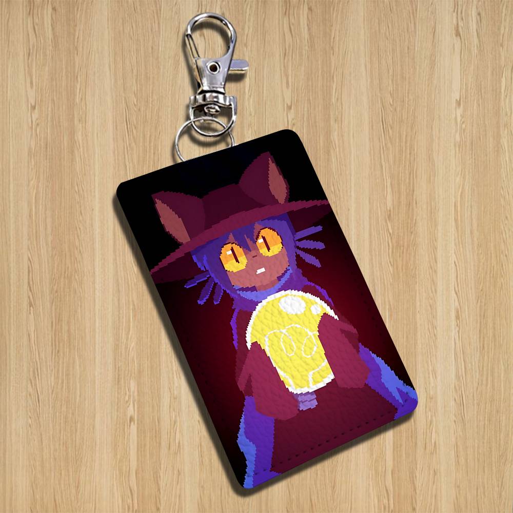 cute Niko game OneShot Holder  - Leatherwork Keychain review and price