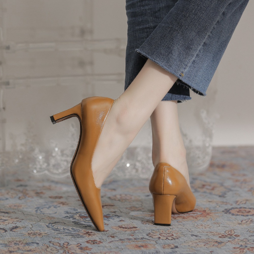 High Heels Women's New Profess - Leather Work Women Shoes review and price