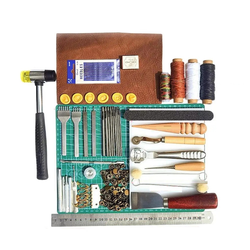 Leather Tool Set Leather Worki - Leatherwork Manual review and price
