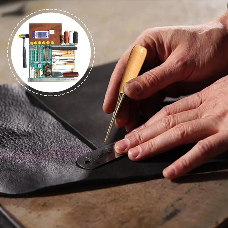 Leather Tool Set Leather Worki - Leatherwork Manual review and price