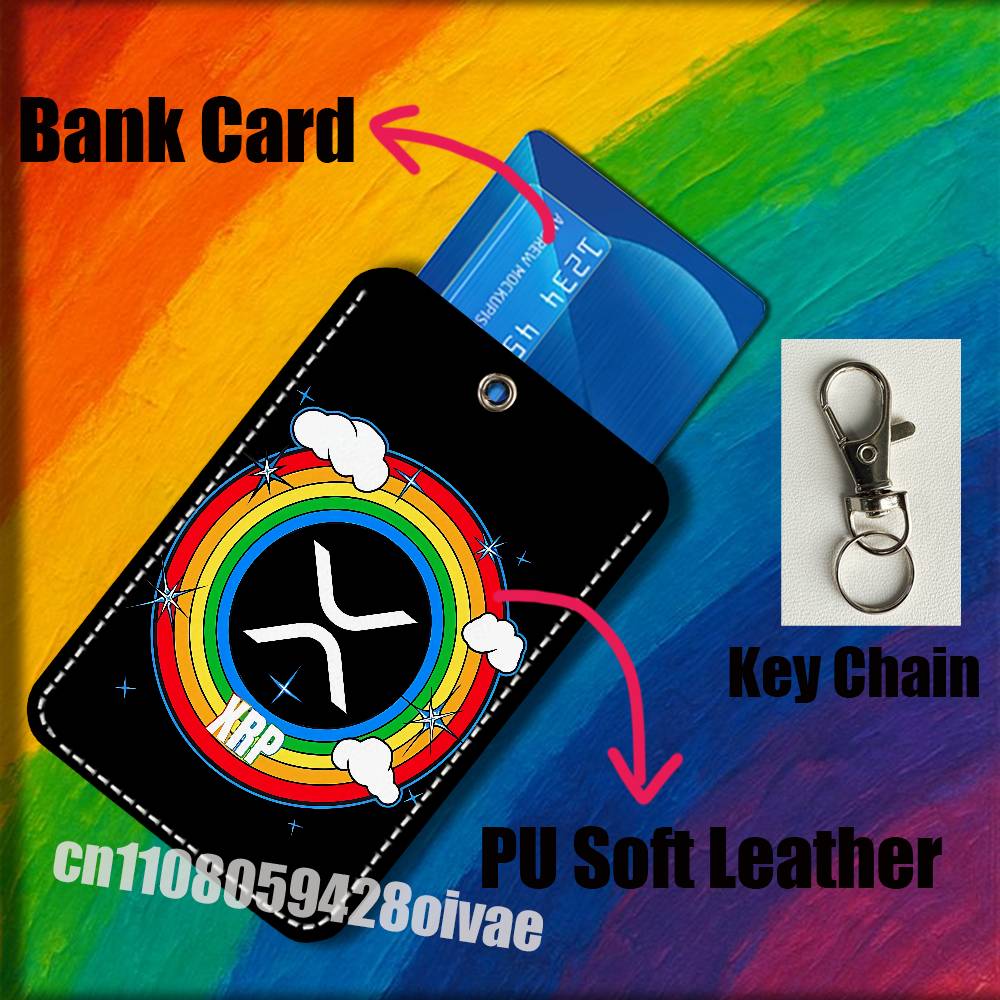 Xrp Ripple Crypto Digital Curr - Leatherwork Keychain review and price