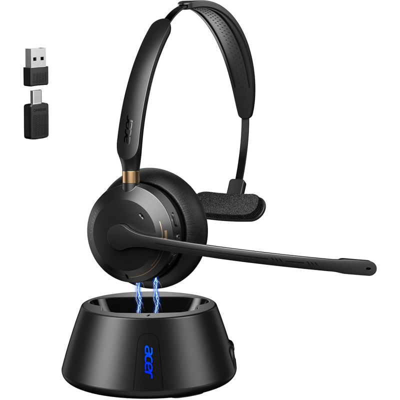 Acer Wireless Headset with Mic - Leatherwork Manual review and price