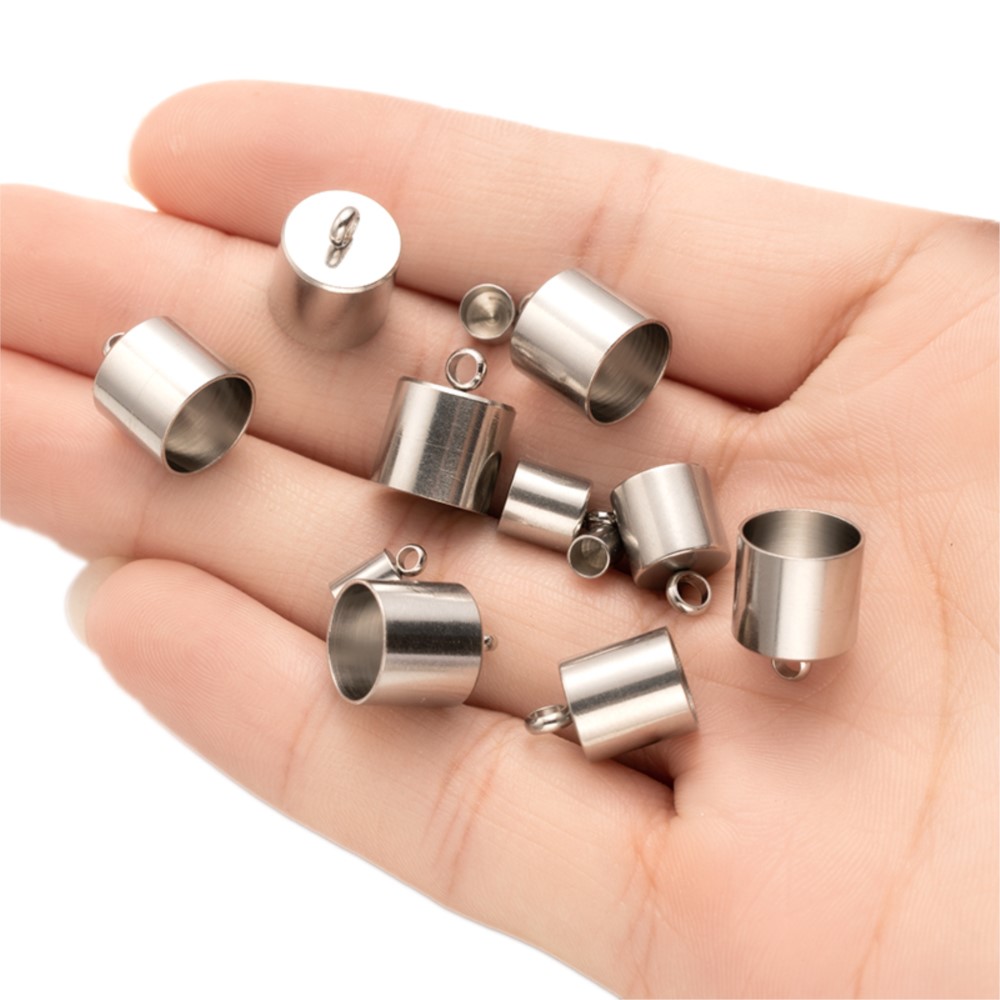 20pcs Tube End Caps Stainless  - Leatherwork Beginner review and price