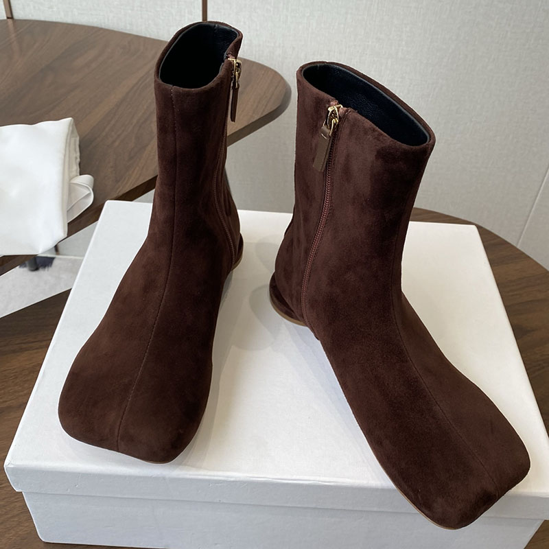 Chelsea Boots Women Suede Flat - Leather Work For Kids review and price
