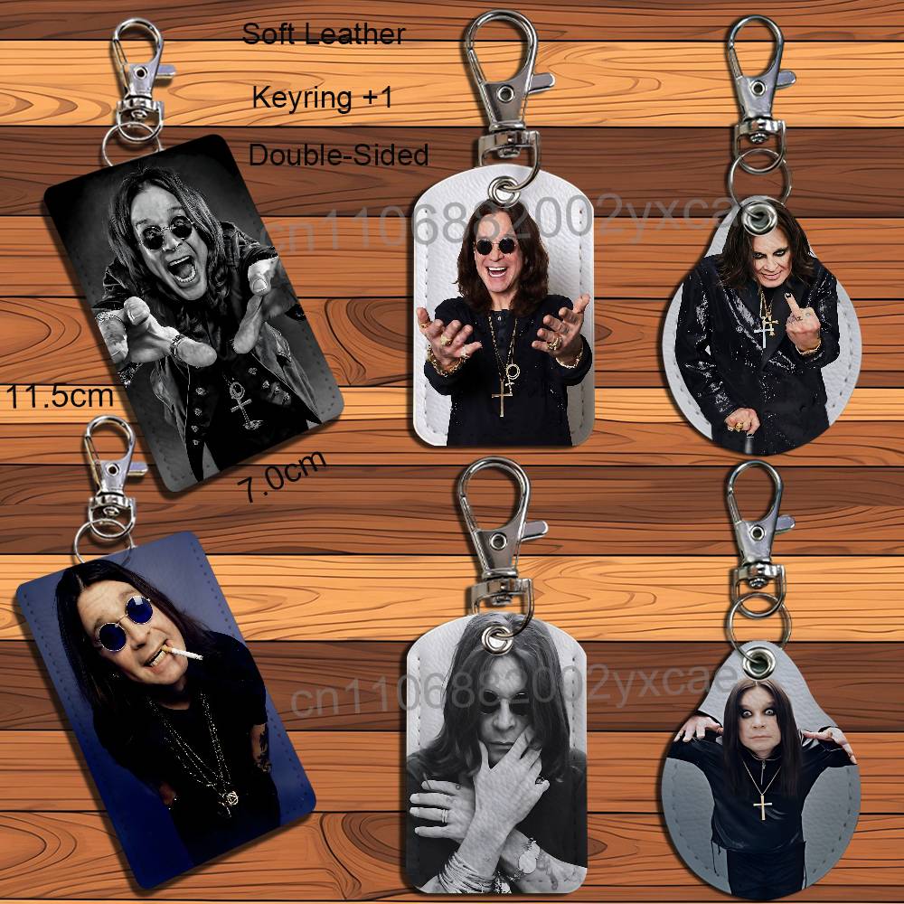 Black Changes Ozzy Holder For  - Leatherwork Keychain review and price