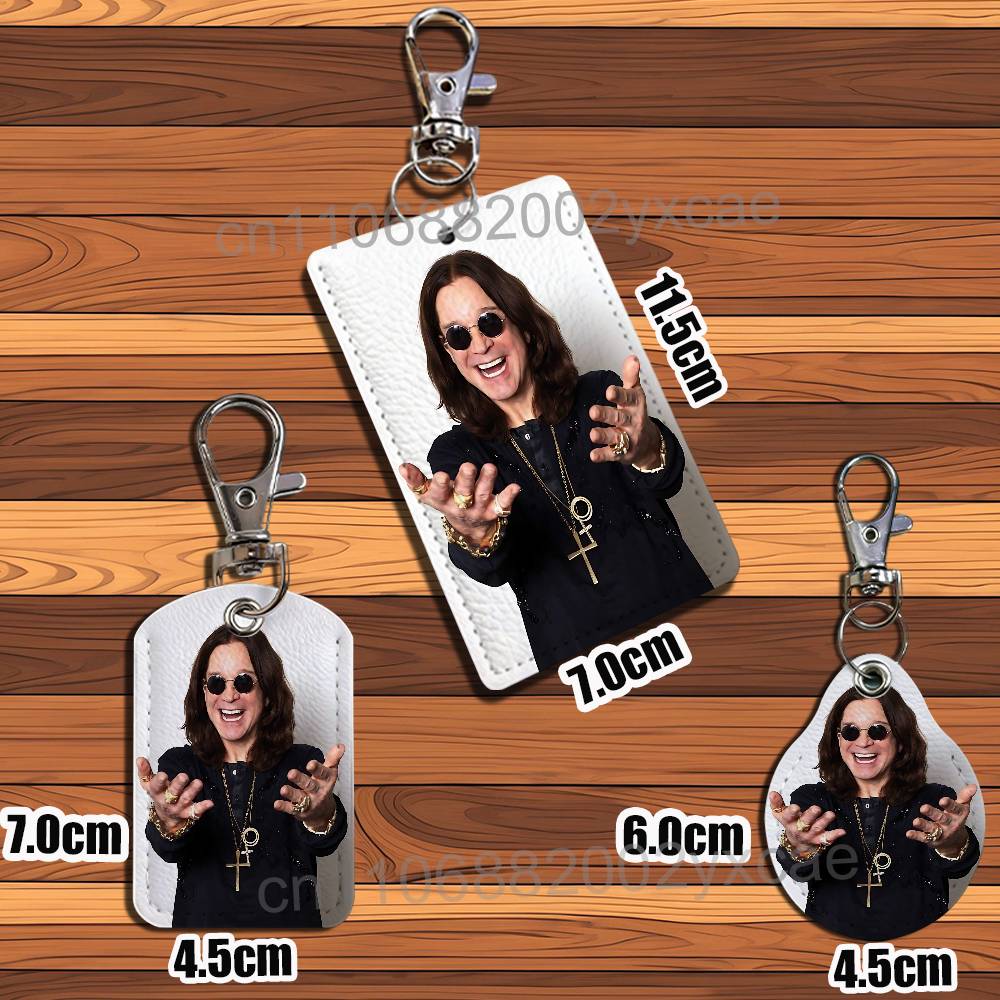 Black Changes Ozzy Holder For  - Leatherwork Keychain review and price