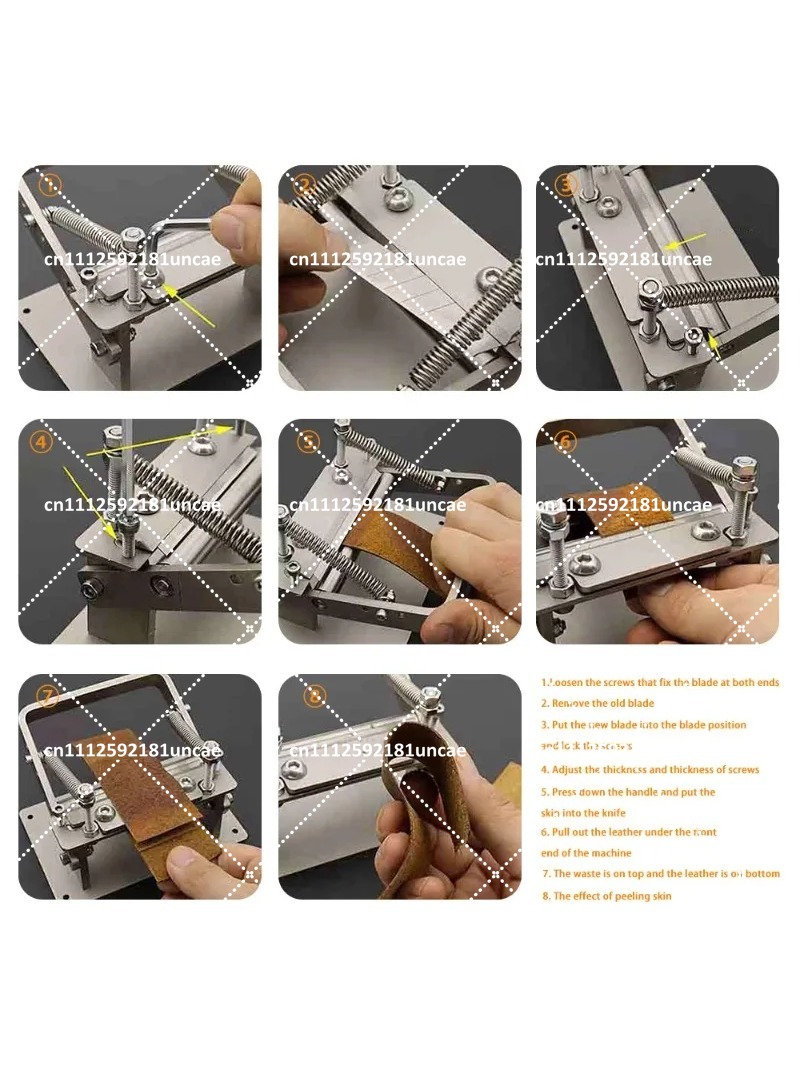 Manual Leather Splitter Peelin - Leatherwork Manual review and price