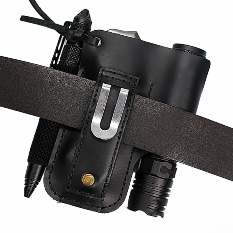EDC Leather Flashlight Tool Ho - Leatherworking Equipment review and price