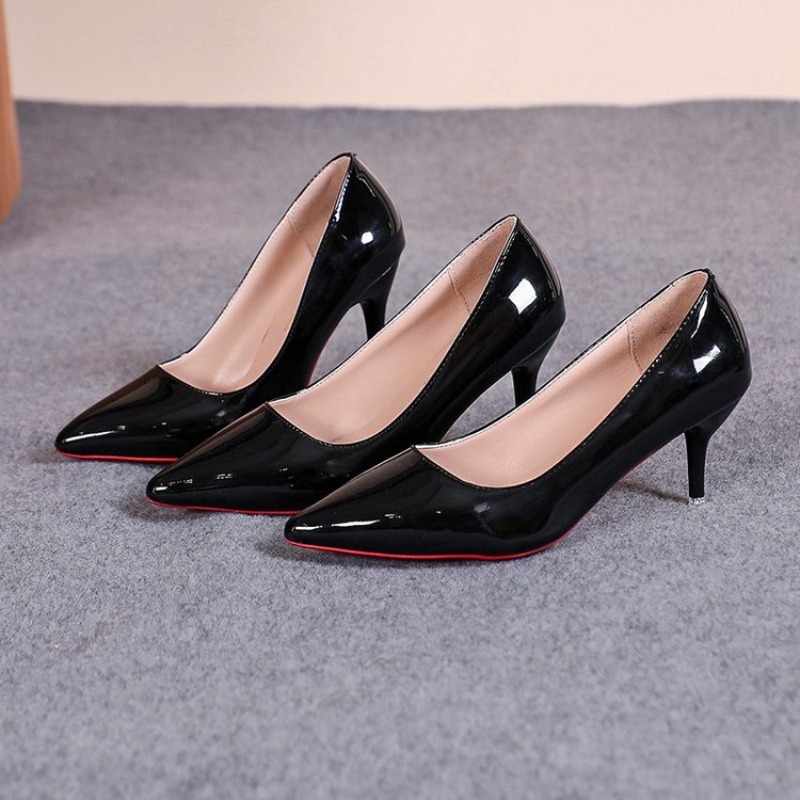 Sexy Pointed Toe Patent Leathe - Leather Work Women Shoes review and price