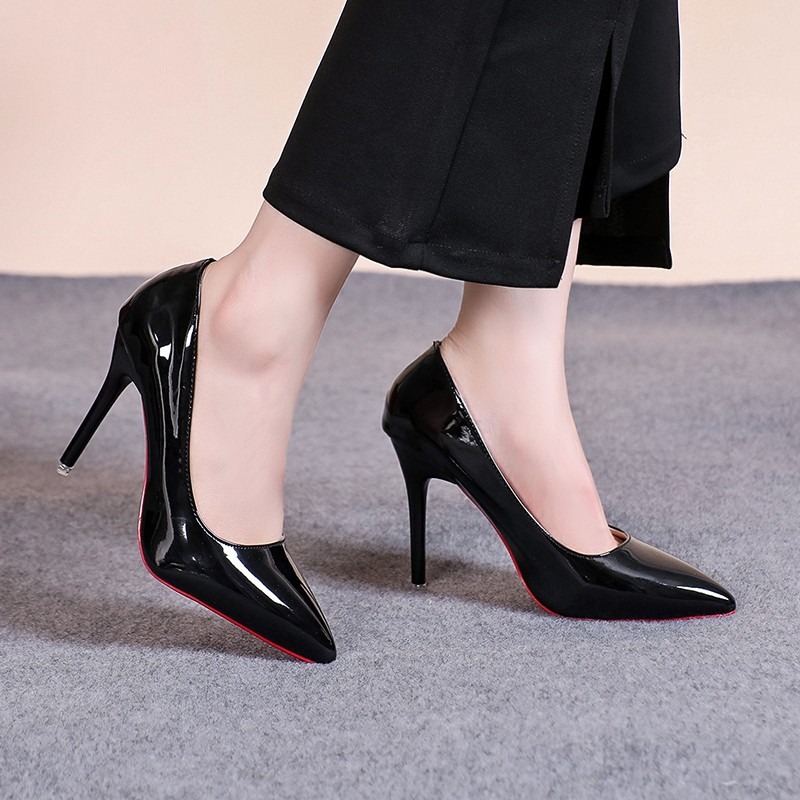 Sexy Pointed Toe Patent Leathe - Leather Work Women Shoes review and price