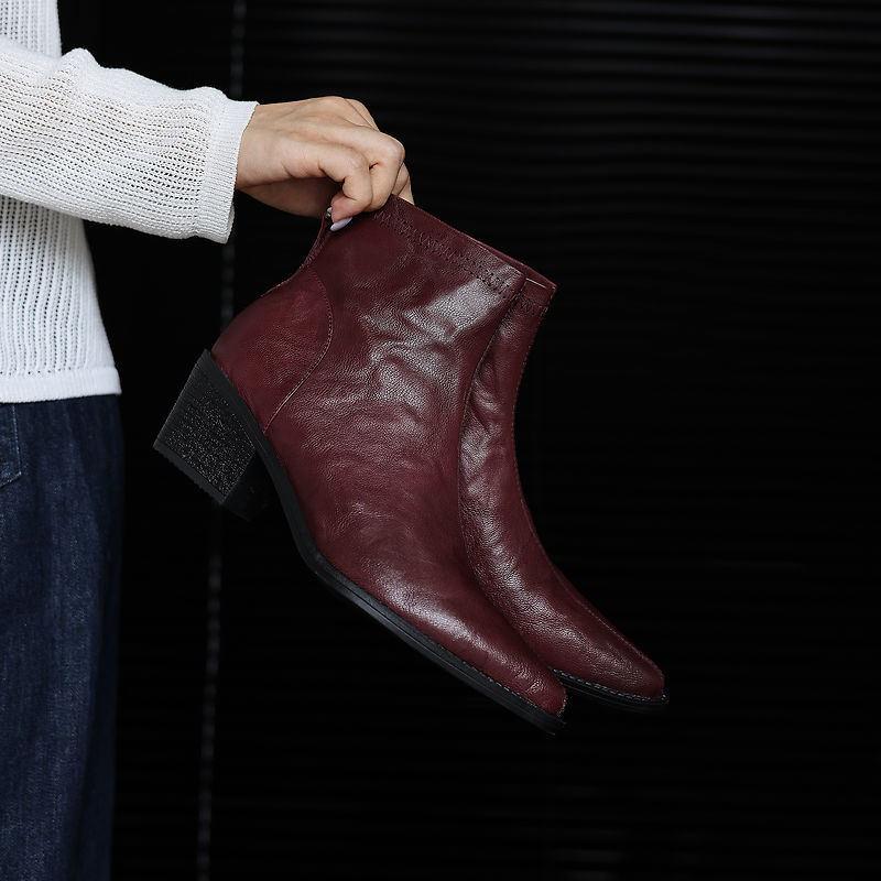 New Autumn/winter Genuine Leat - Leather Work Women Shoes review and price