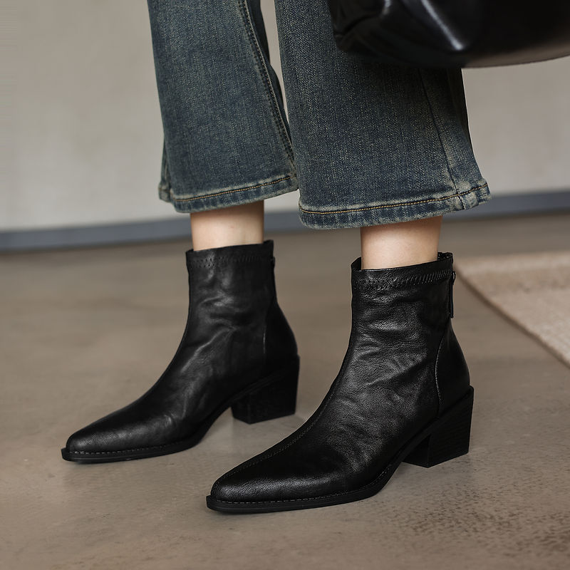 New Autumn/winter Genuine Leat - Leather Work Women Shoes review and price