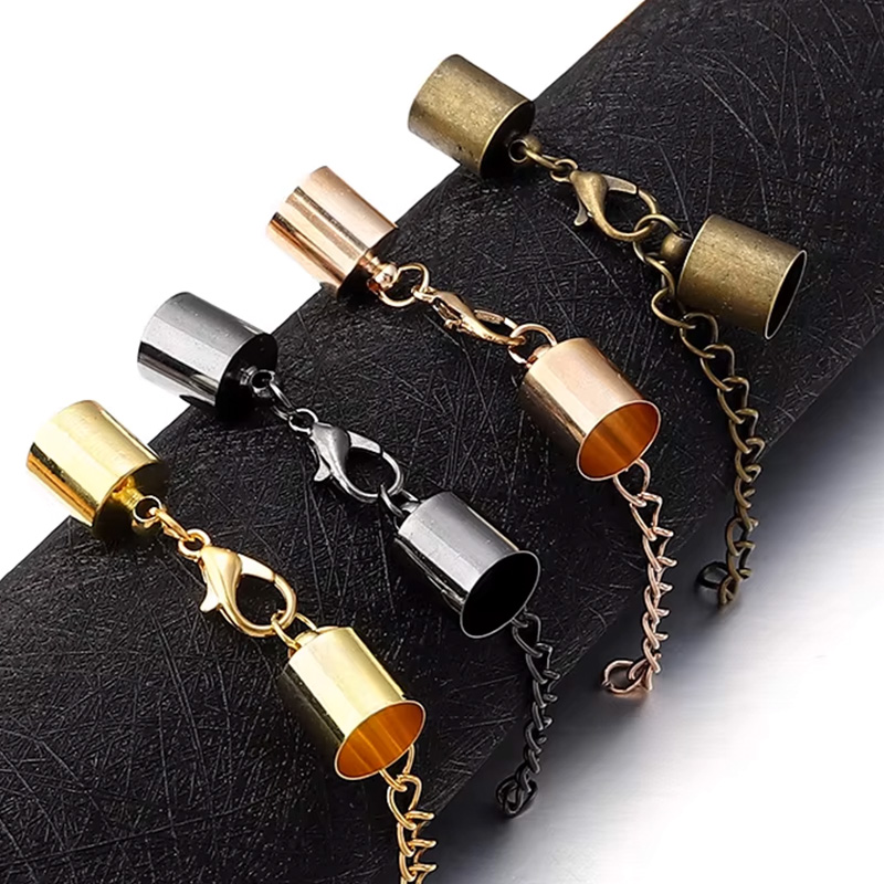 10Sets Leather Cord End Caps W - Leatherwork Beginner review and price