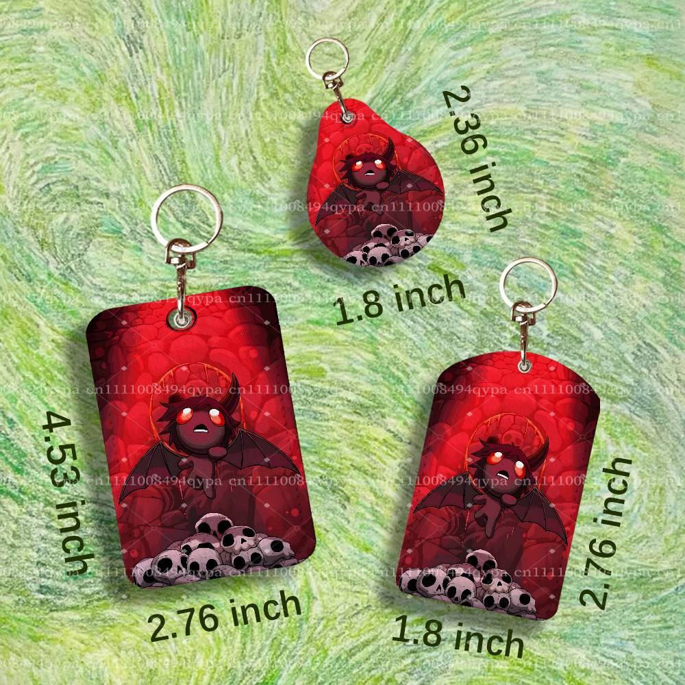 The B-Binding Of Isaac Keychai - Leatherwork Keychain review and price