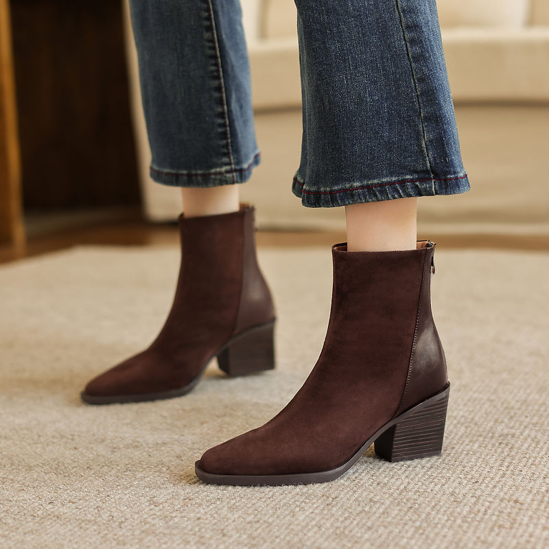 2027 New Brand Genuine Leather - Leather Work Women Shoes review and price