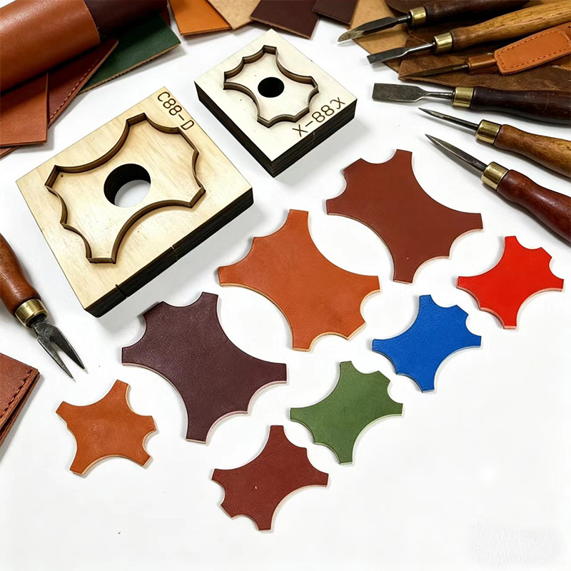 C88 Quadrilateral Floral Leath - Leatherworking Equipment review and price
