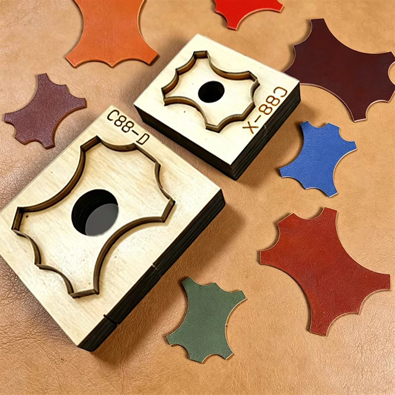 C88 Quadrilateral Floral Leath - Leatherworking Equipment review and price