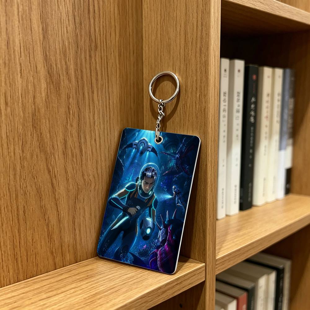 Hot Game S-Subnautica 2 Badge  - Leatherwork Keychain review and price