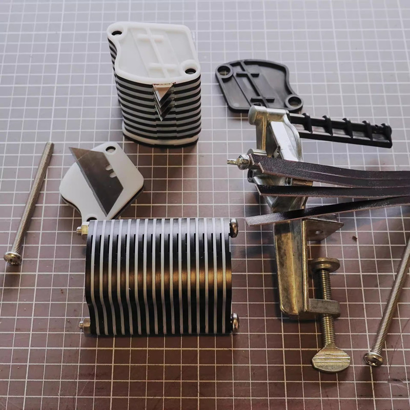 DIY Desktop Leather Strip Cutt - Leatherworking Equipment review and price