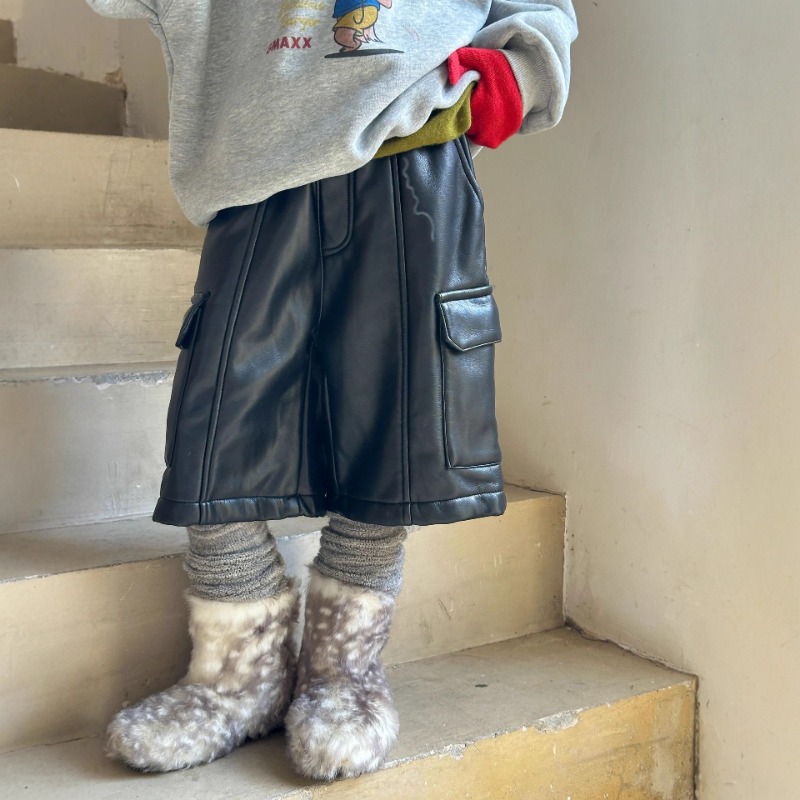 2026 Winter New Korean Childre - Leather Work For Kids review and price
