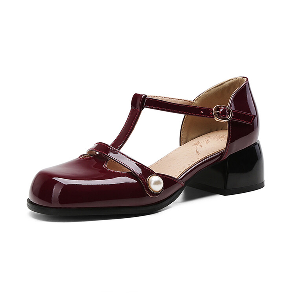 Thick High Heels Sandals Women - Leather Work Women Shoes review and price
