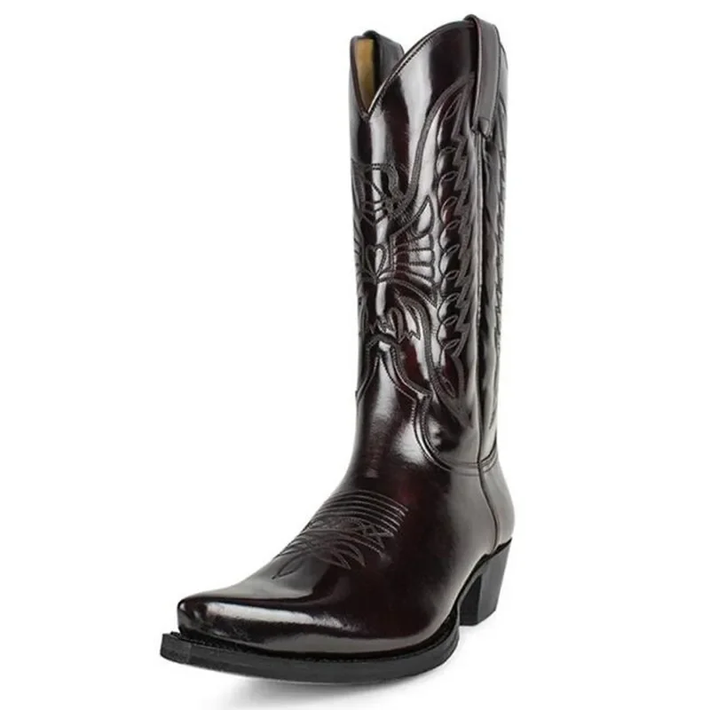 Cowboy Men Women Country Vinta - Leather Work Women Shoes review and price