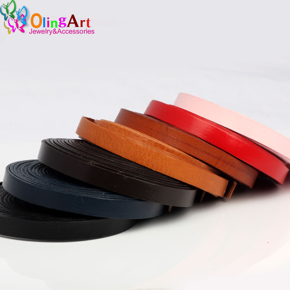 OlingArt 10*2mm 1Yard/Lot Mult - Leatherwork Beginner review and price