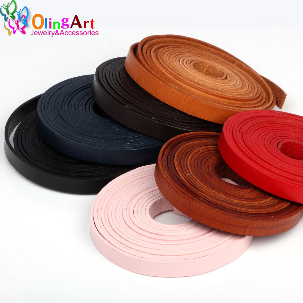 OlingArt 10*2mm 1Yard/Lot Mult - Leatherwork Beginner review and price