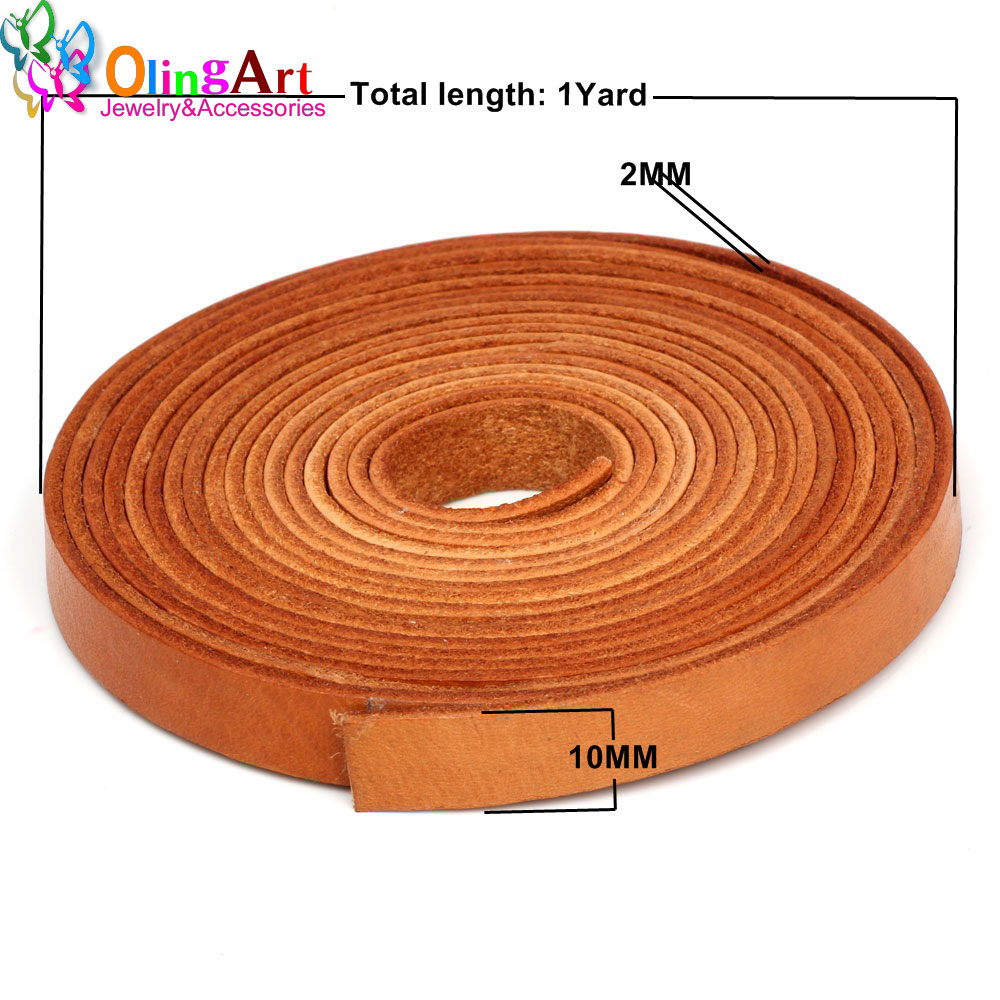 OlingArt 10*2mm 1Yard/Lot Mult - Leatherwork Beginner review and price