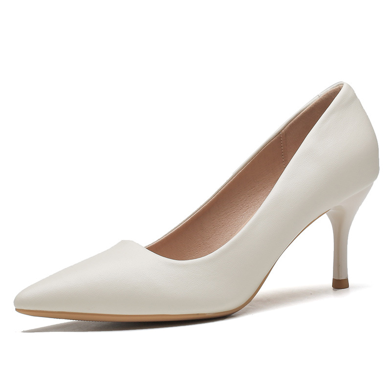 High-heeled women's slim heel  - Leatherwork In French review and price