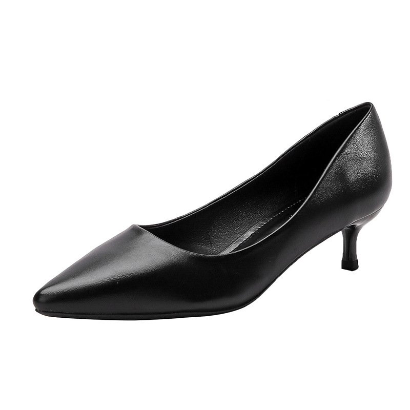 High-heeled women's slim heel  - Leatherwork In French review and price