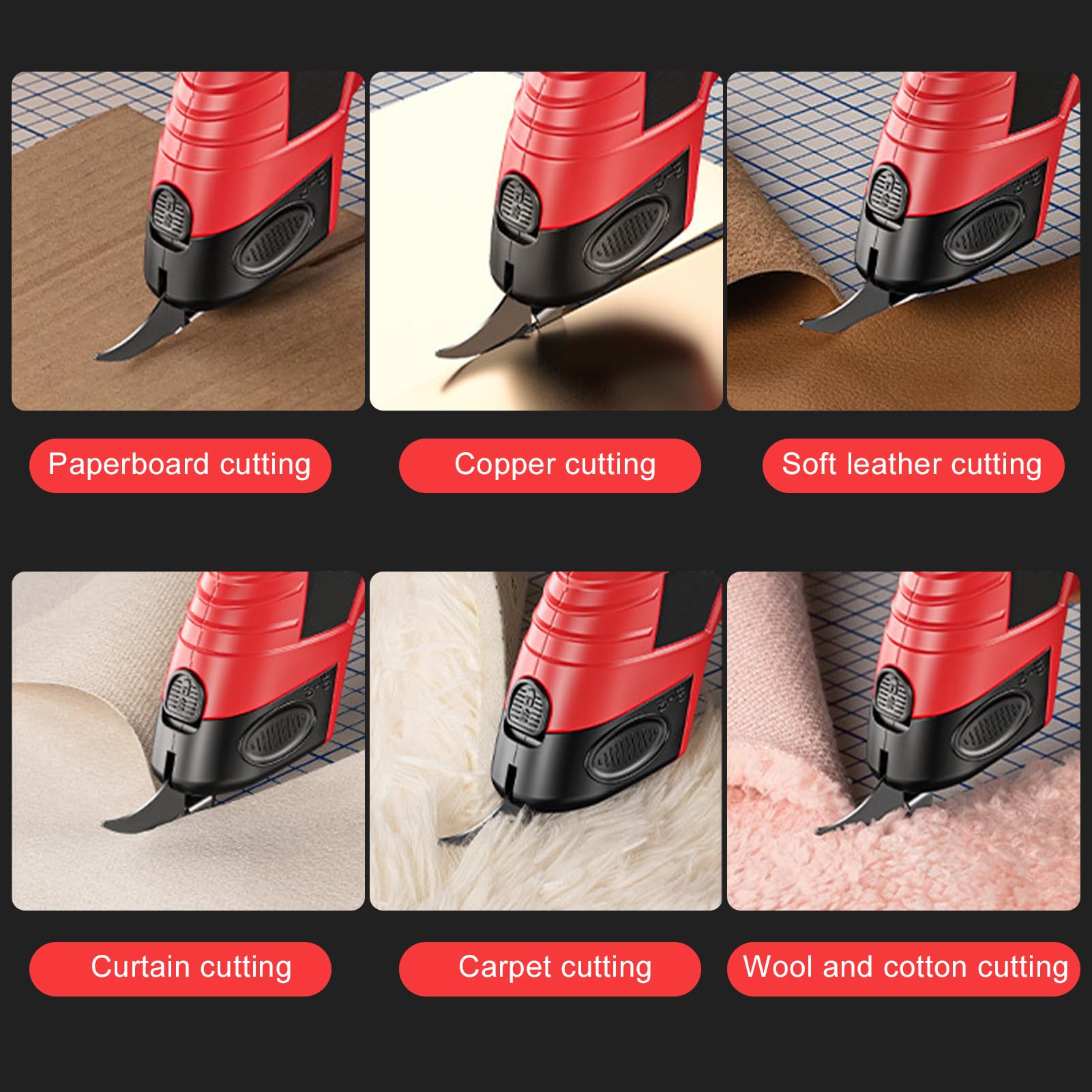 Cordless Electric Scissors Cut - Leatherworking Equipment review and price