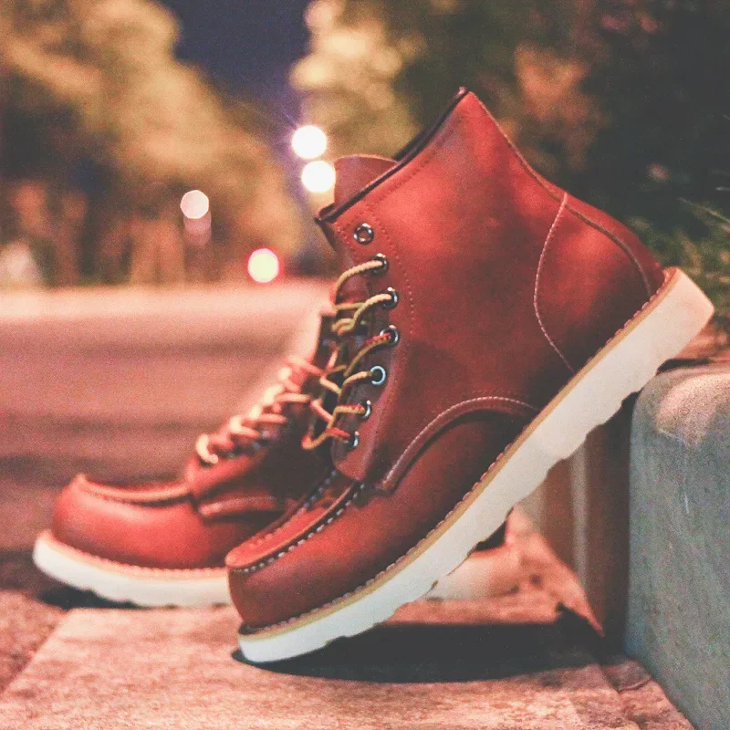 Genuine Leather Men's Boots Vi - Leatherwork Beginner review and price