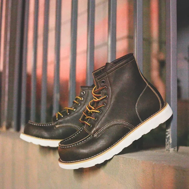 Genuine Leather Men's Boots Vi - Leatherwork Beginner review and price