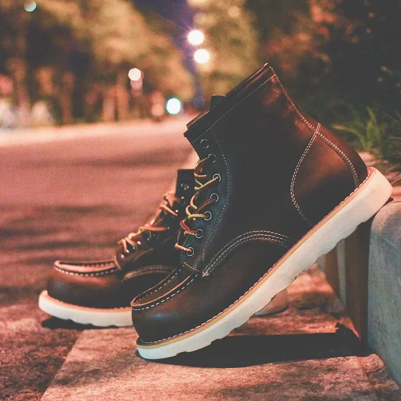 Genuine Leather Men's Boots Vi - Leatherwork Beginner review and price
