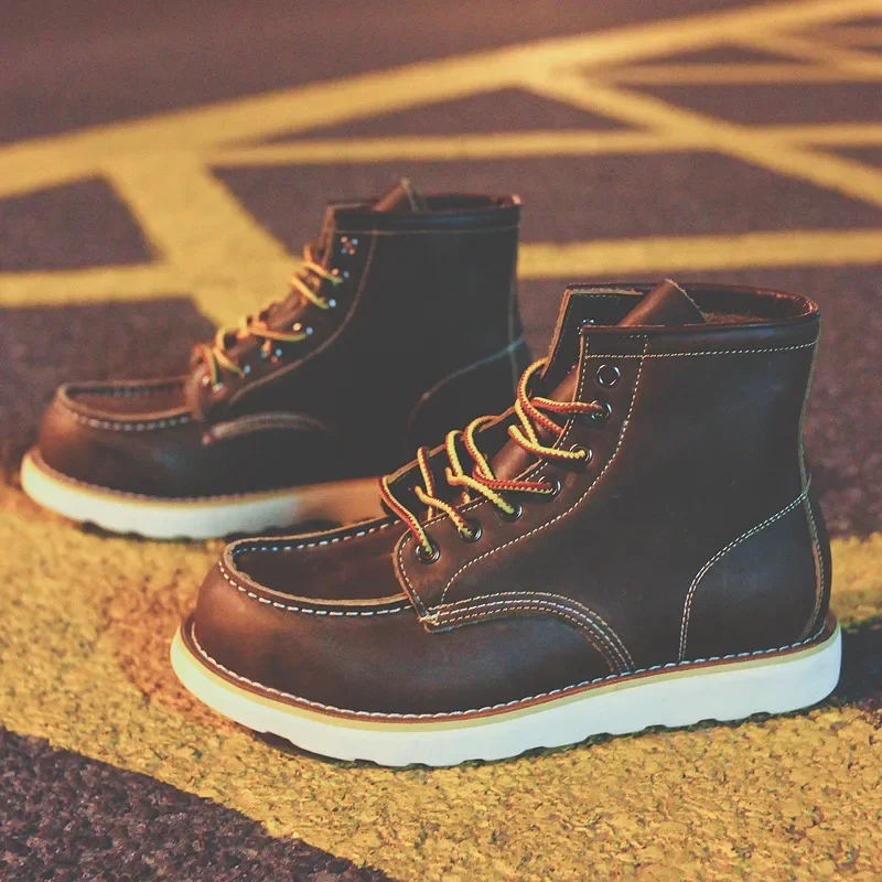 Genuine Leather Men's Boots Vi - Leatherwork Beginner review and price