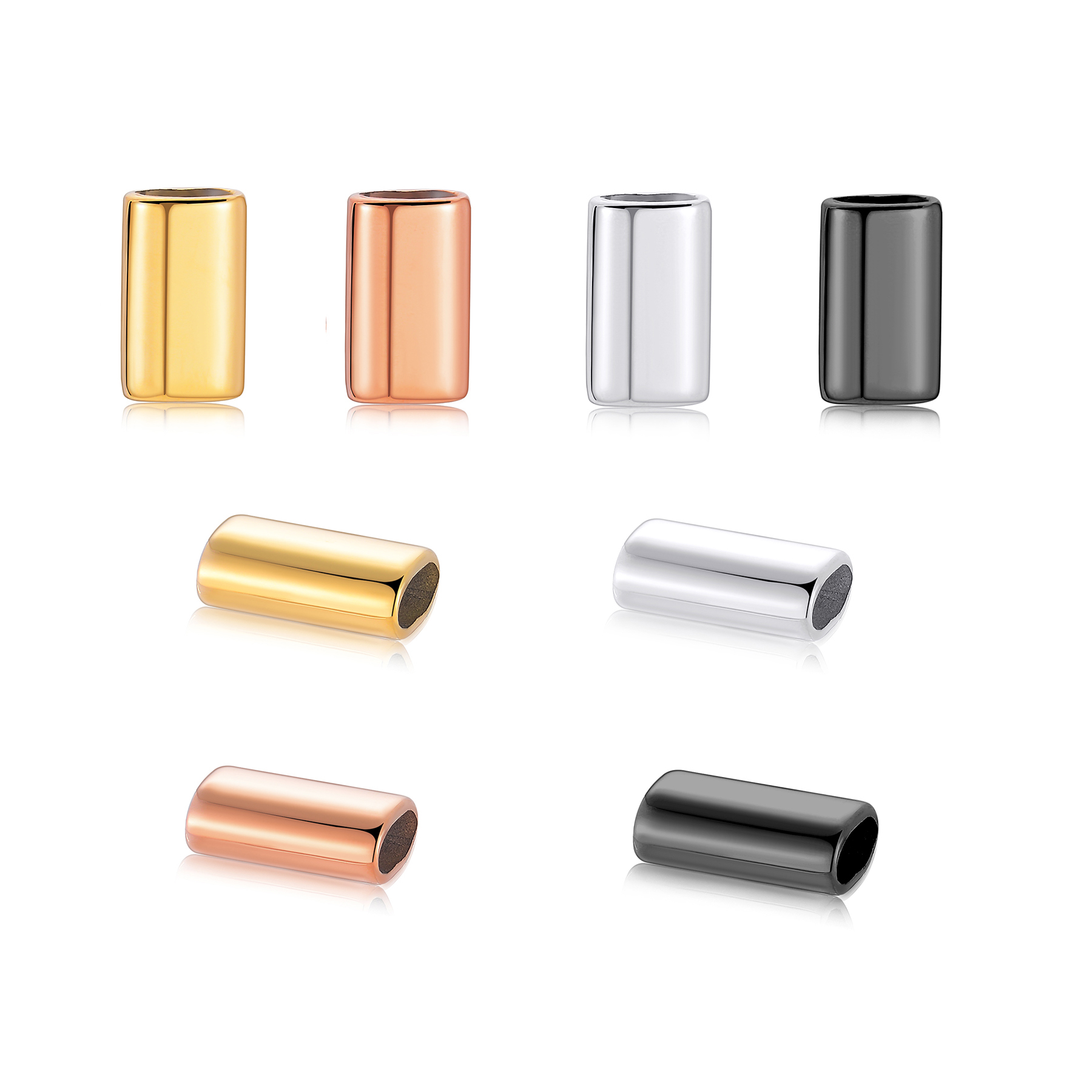6PCS Stainless Steel Charm Sli - Leatherwork Beginner review and price