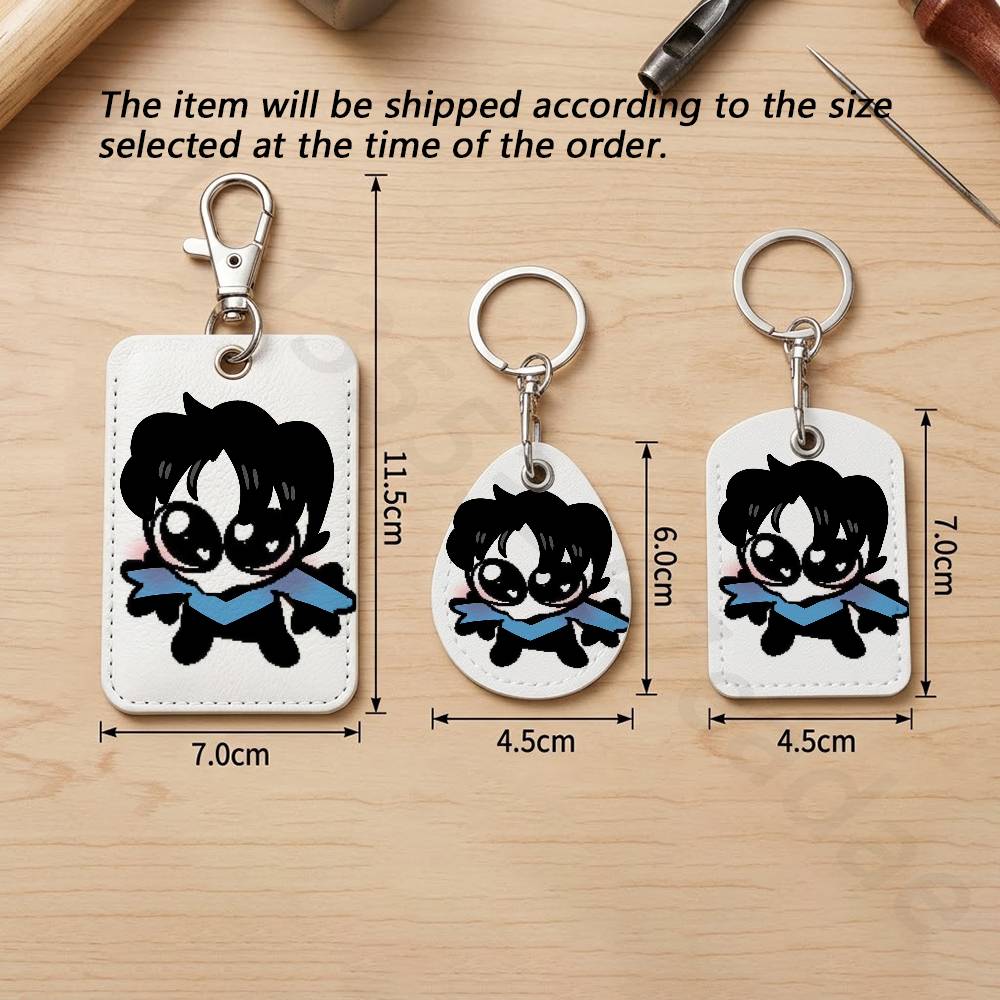 Cute D-Dick Grayson Holder Key - Leatherwork Keychain review and price