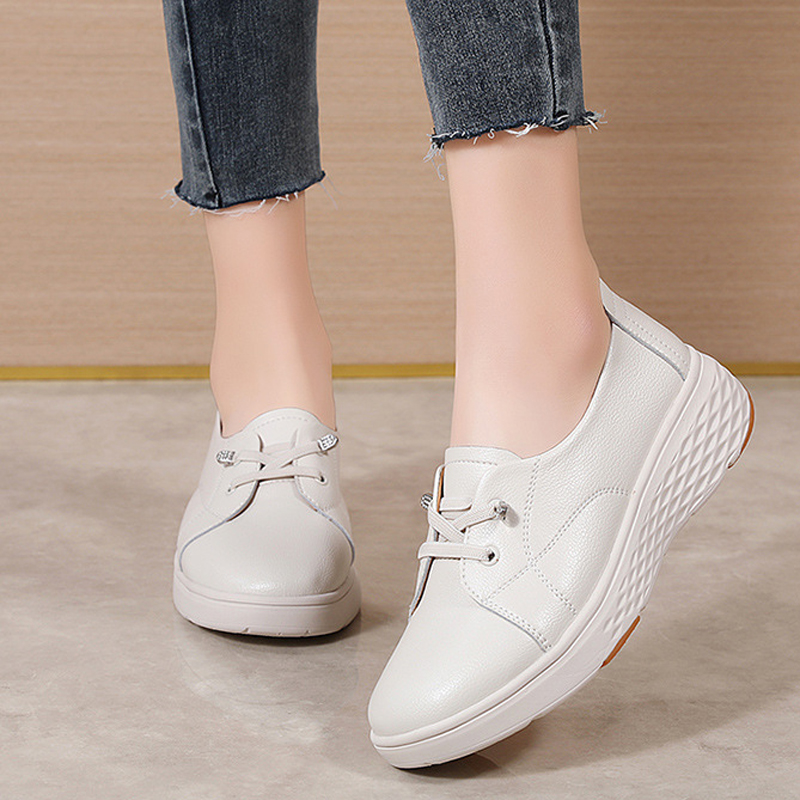 Spring Autumn Women Comfortabl - Leather Work Women Shoes review and price