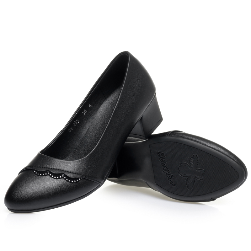 AIYUQI Women's Genuine Leather - Leather Work Women Shoes review and price