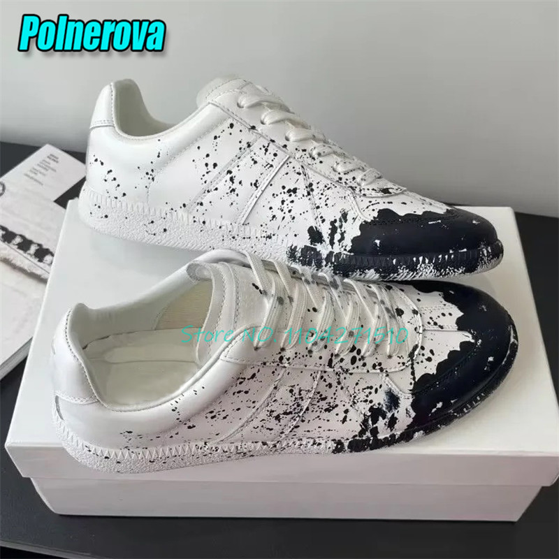 Summer Trendy Casual Sneakers  - Leather Dye Finish review and price