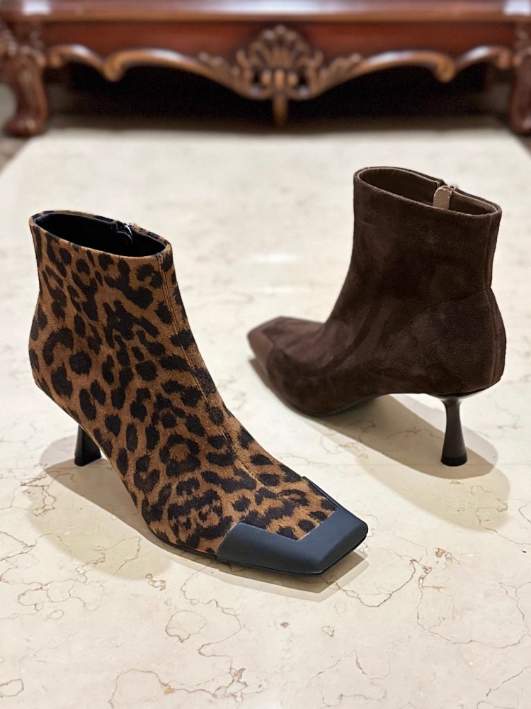 Fashion Women Square Toe Thin  - Leather Work For Kids review and price