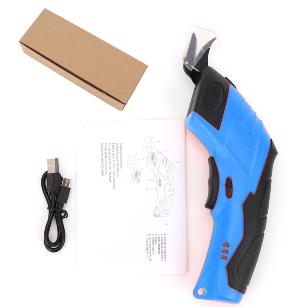 3.6V Electric Scissors Fabric  - Leatherworking Equipment review and price