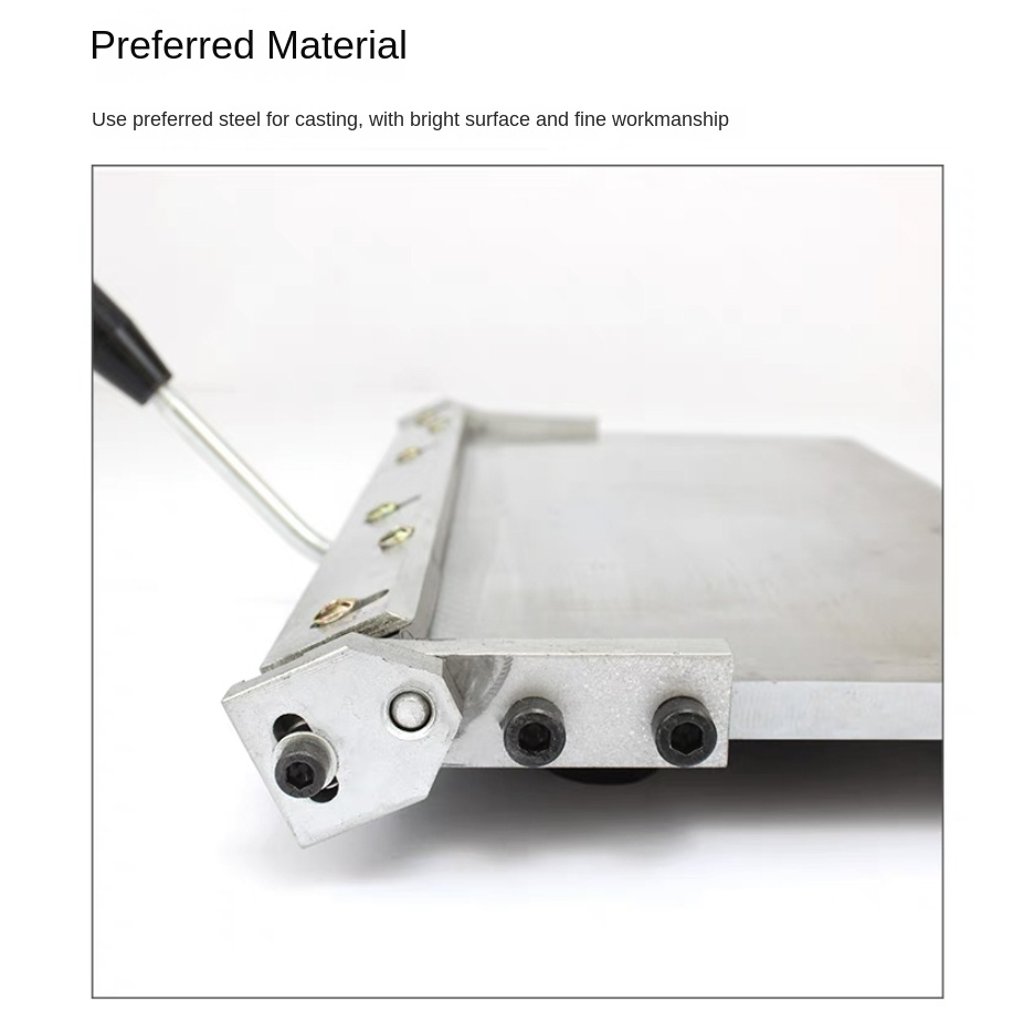 Stainless Steel Manual Folding - Leatherwork Manual review and price