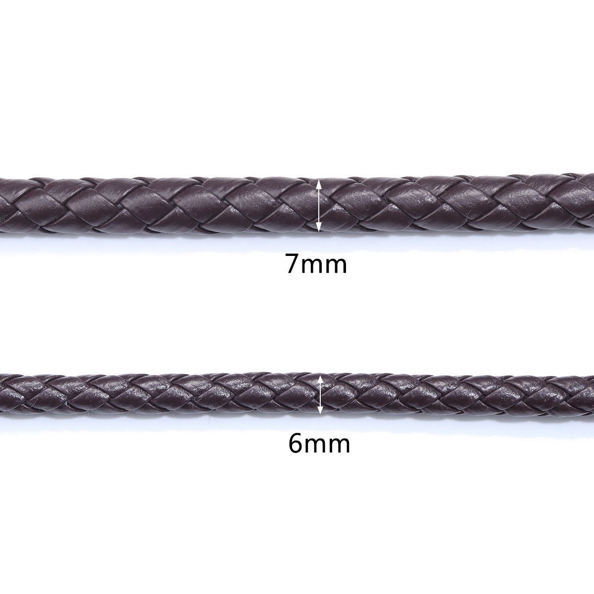 5 Yards/lot 6/7mm Braided Leat - Leatherwork Beginner review and price